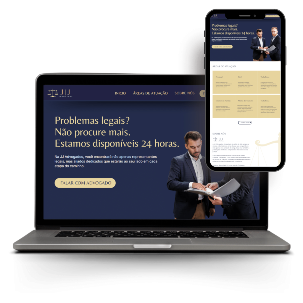 Site para advogados