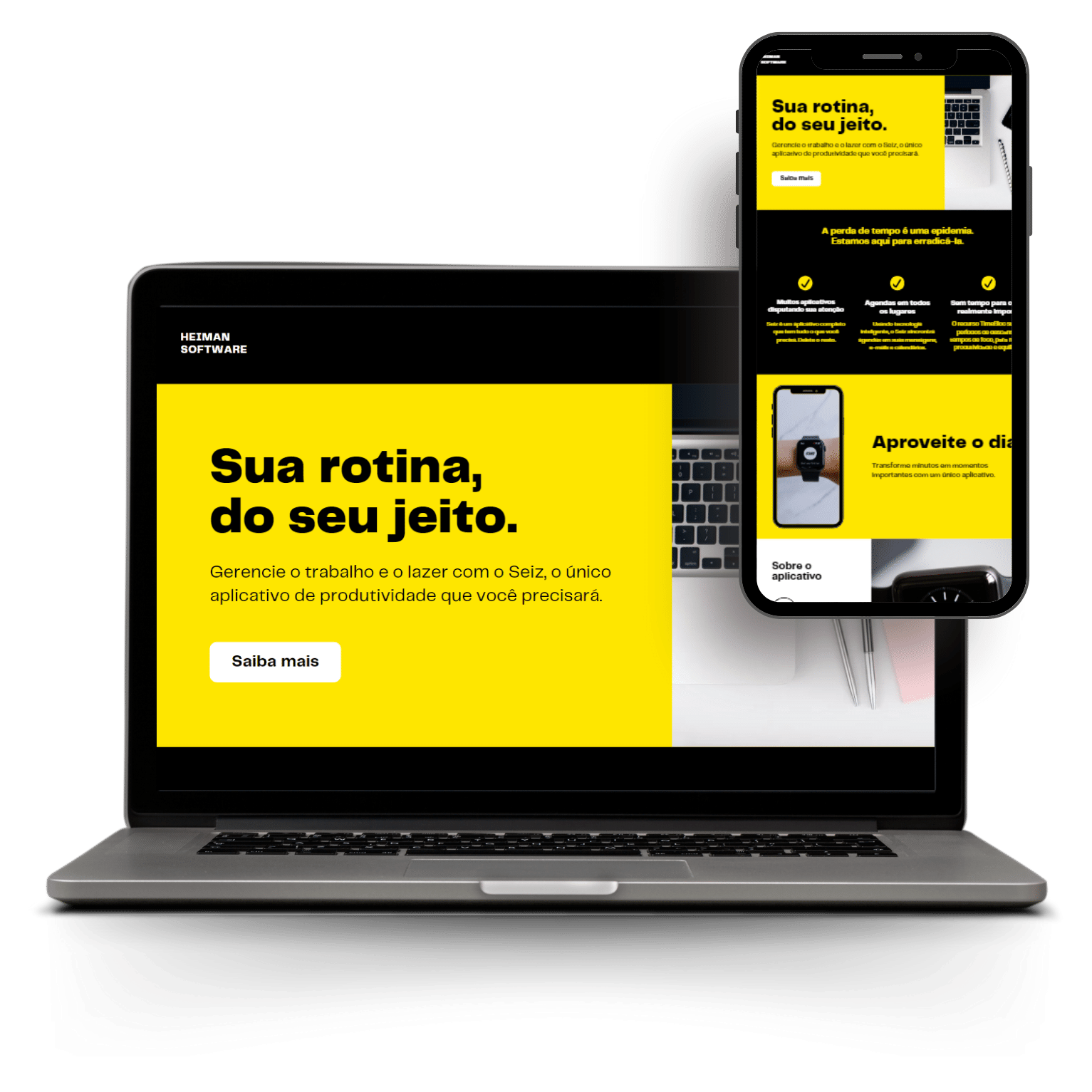 Portifolio Black Wolf site Tecnologia